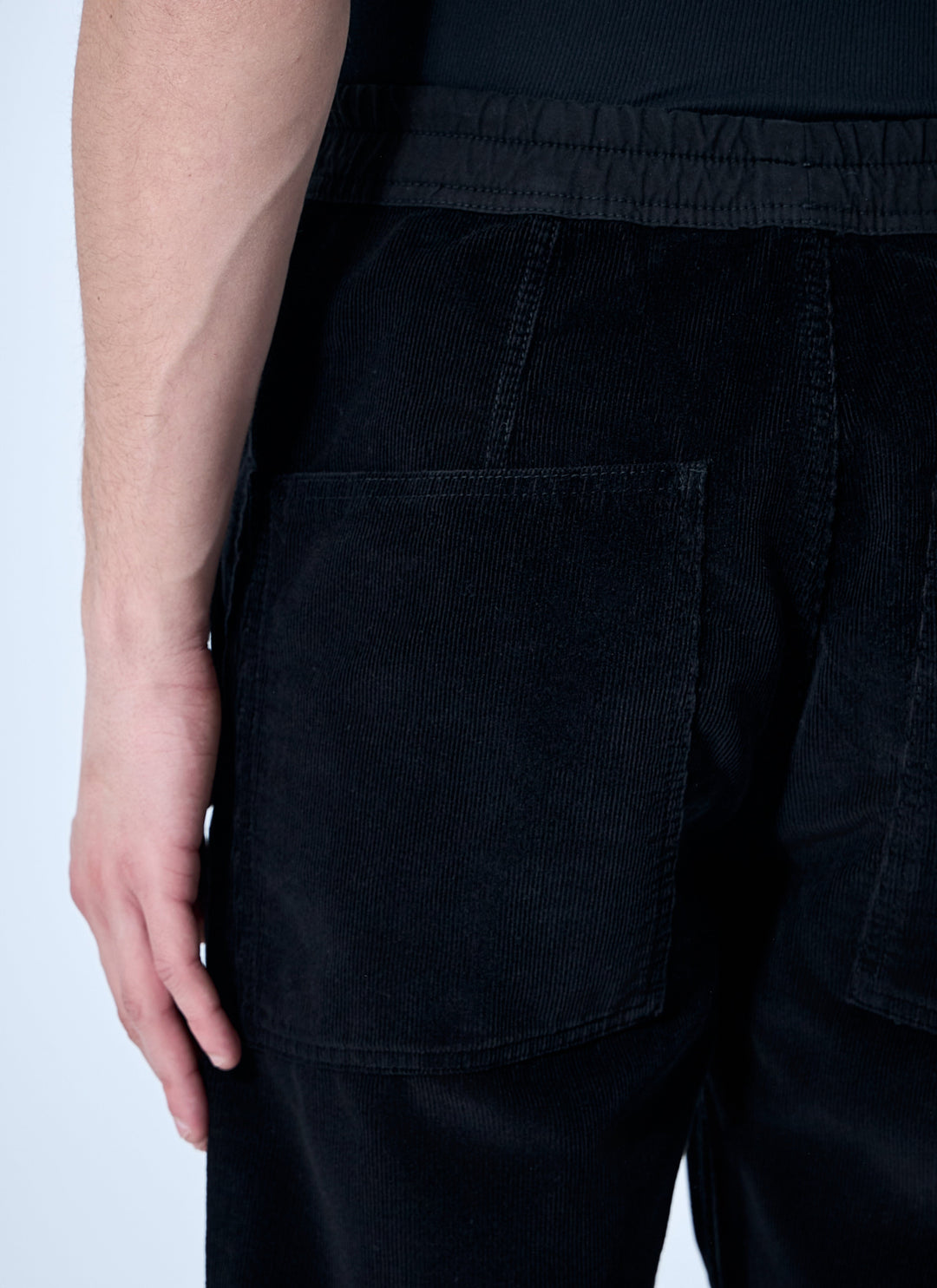 Saint Laurent Men Corduroy Drawstring Pants