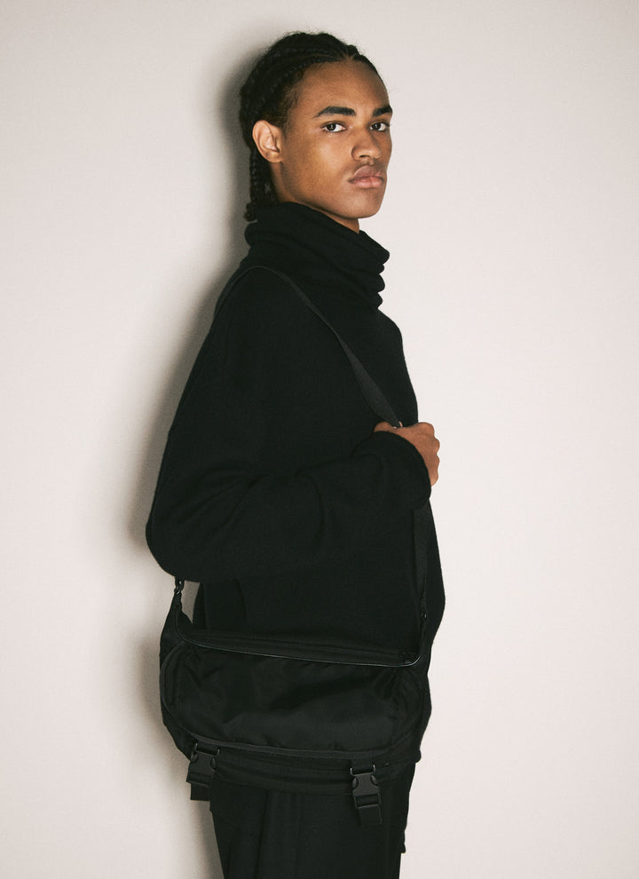 Saint Laurent Men Logo Embroidery Crossobdy Bag