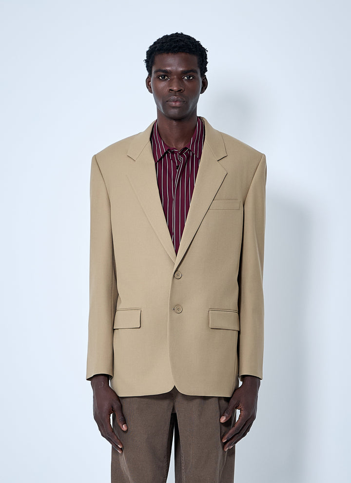 Saint Laurent Men Yves Wool Blazer
