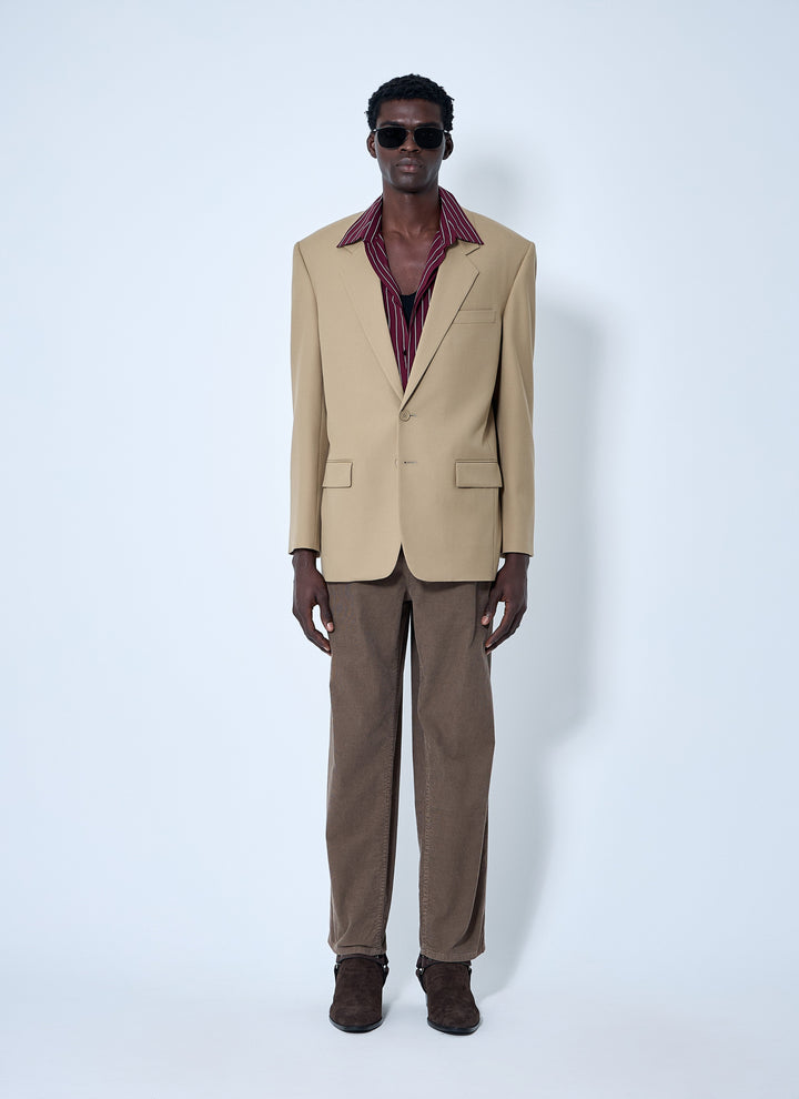 Saint Laurent Men Yves Wool Blazer
