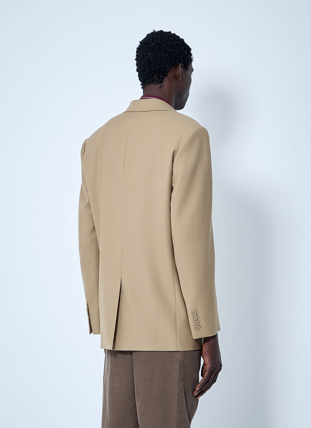 Saint Laurent Men Yves Wool Blazer