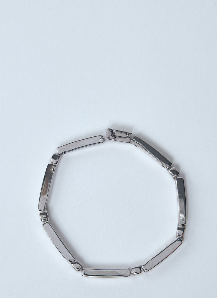 Saint Laurent Men Metal Bar Bracelet