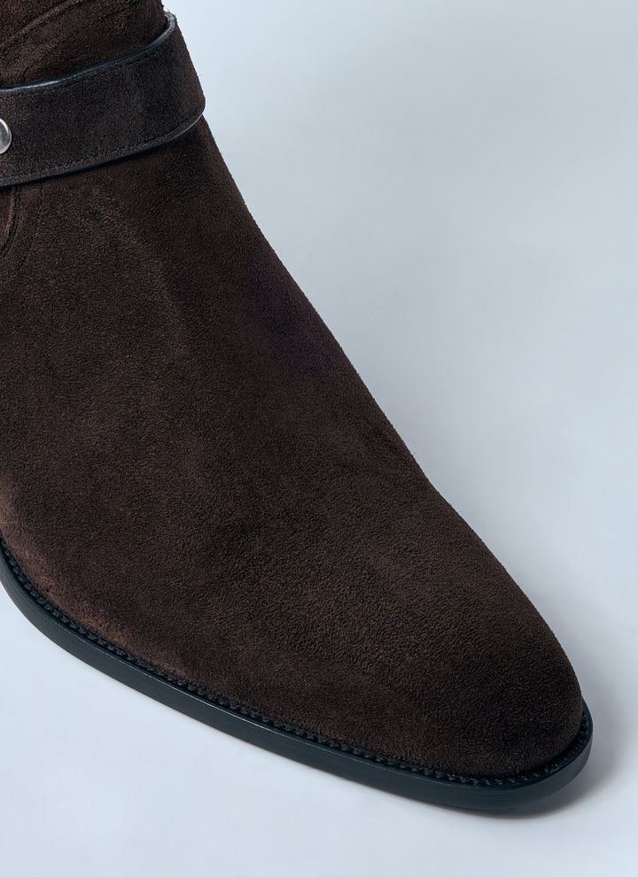 Saint Laurent Men Wyatt Harness Boots