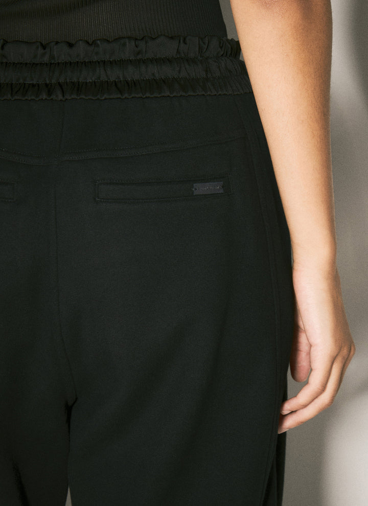 Saint Laurent Women Logo Embroidery Track Pants