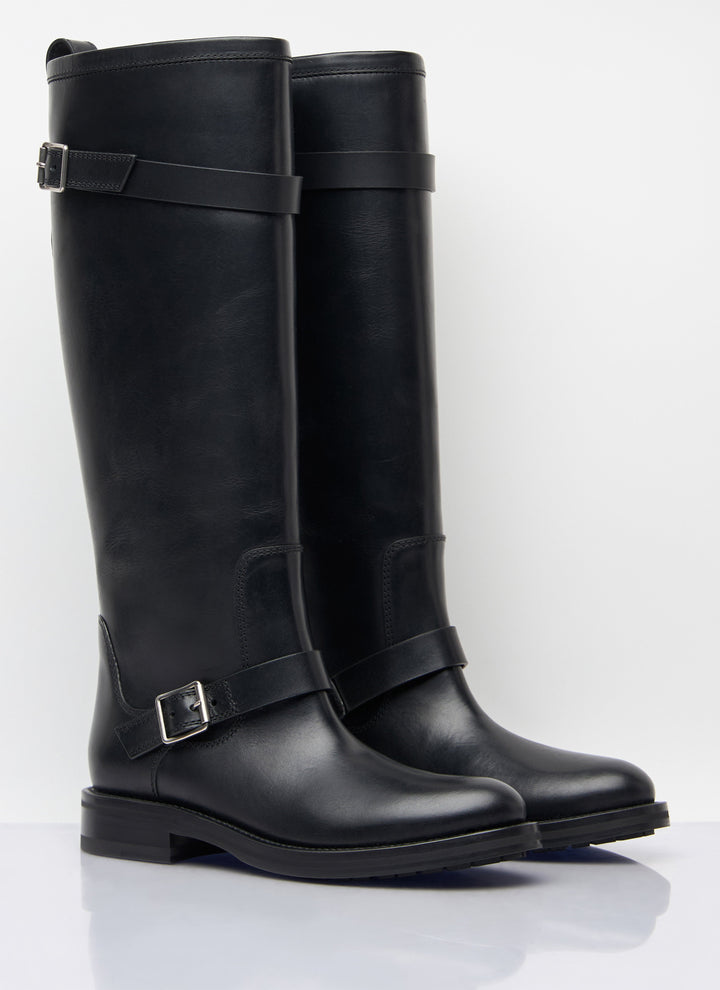 Saint Laurent Women River Leather Boots