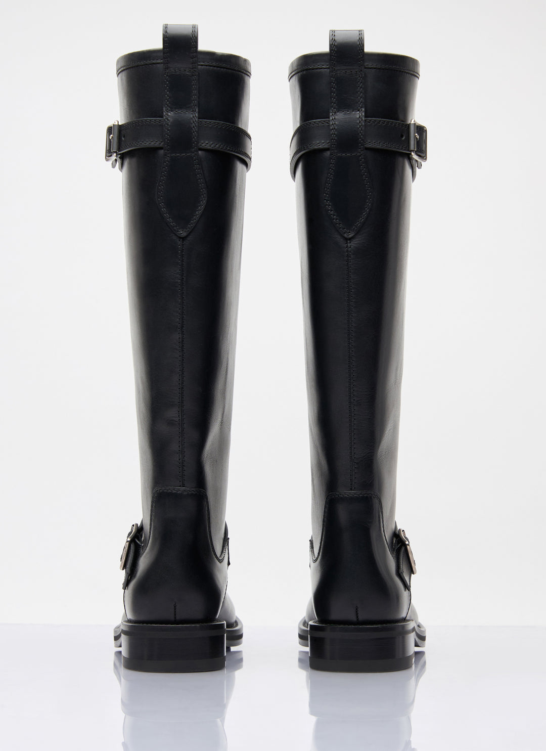 Saint Laurent Women River Leather Boots