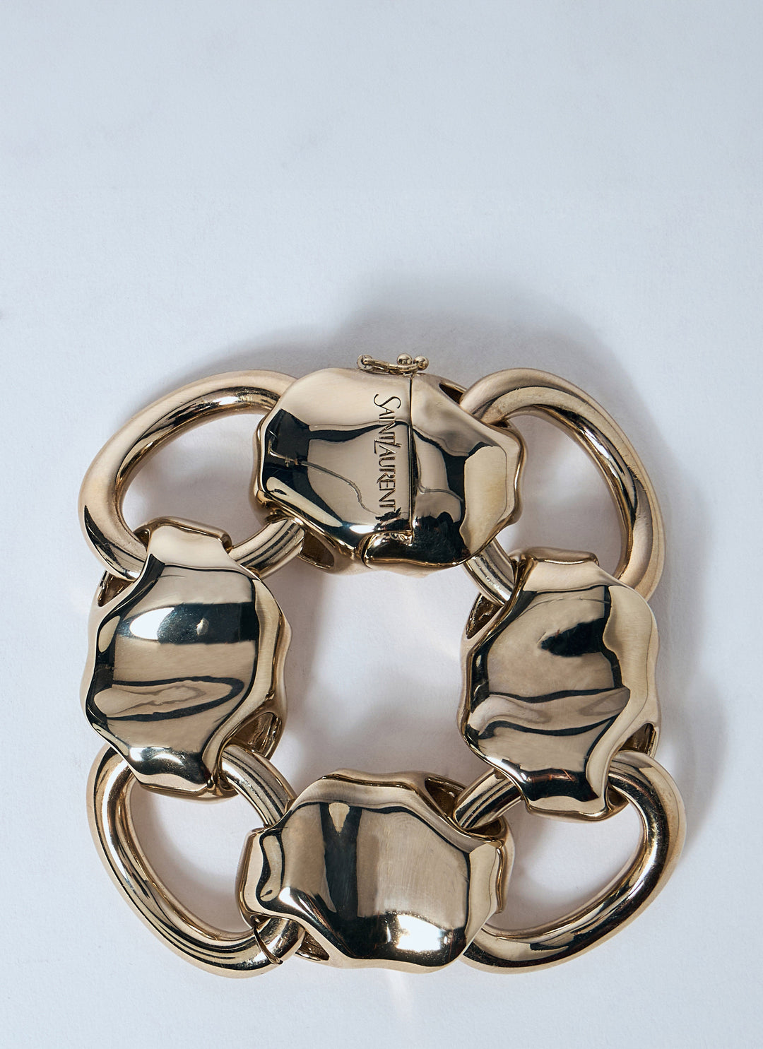 Saint Laurent Women Shell Chain Bracelet