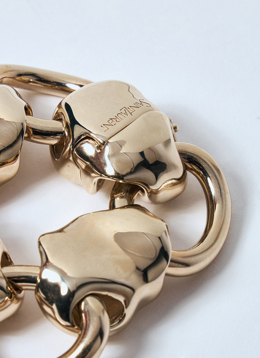 Saint Laurent Women Shell Chain Bracelet