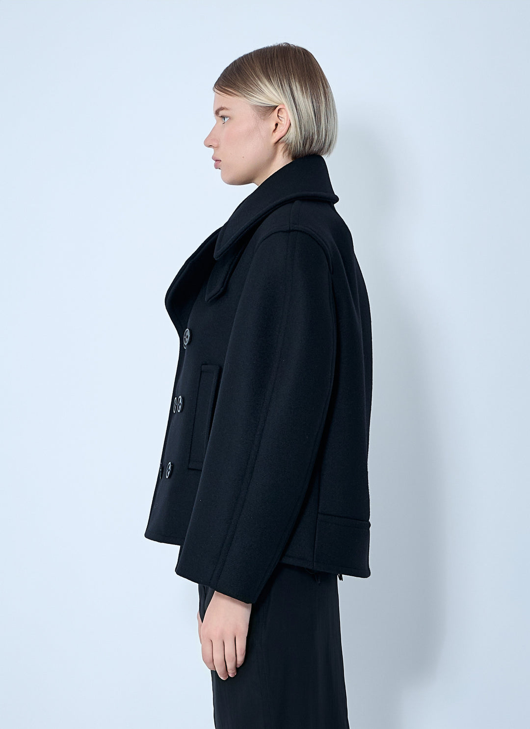 Saint Laurent Women Wool Coat