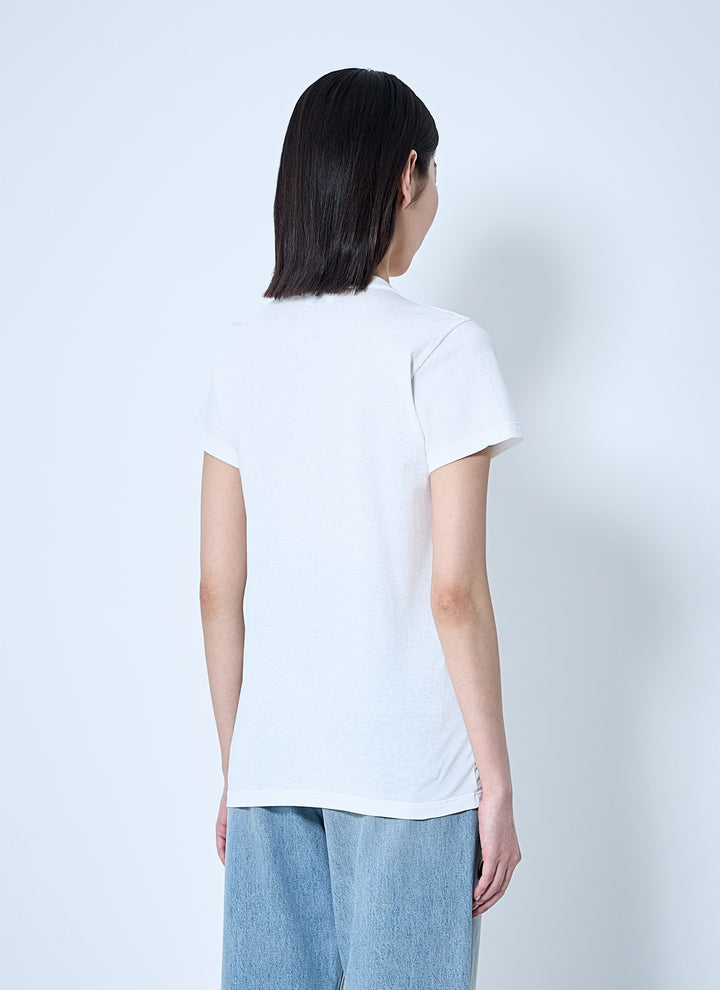 Saint Laurent Women Logo Motif T-Shirt