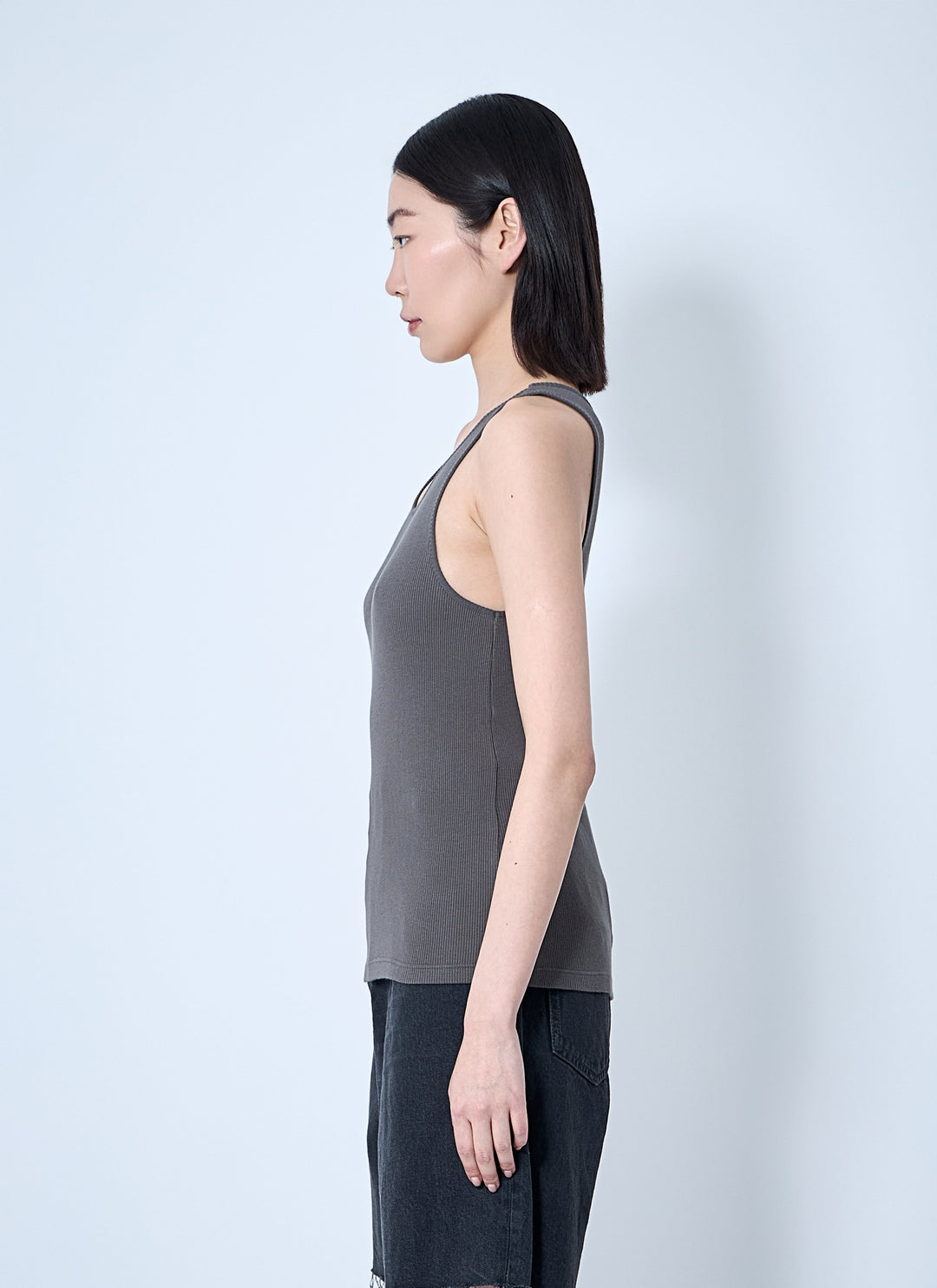 Saint Laurent Women Cassandre Tank Top