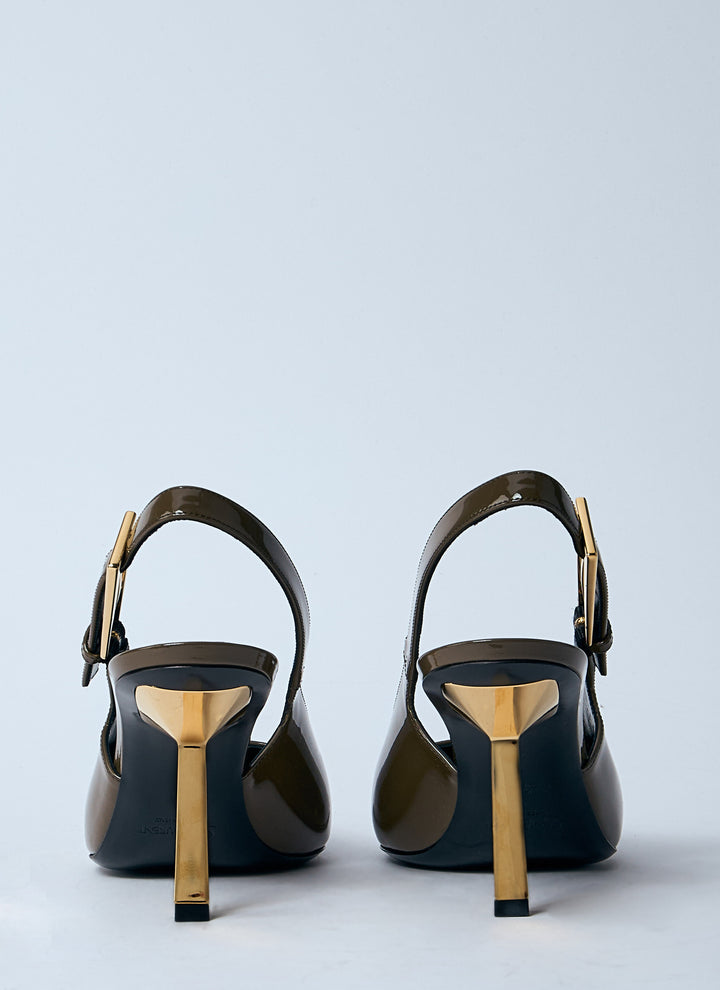 Saint Laurent Women Lee Slingback Pumps