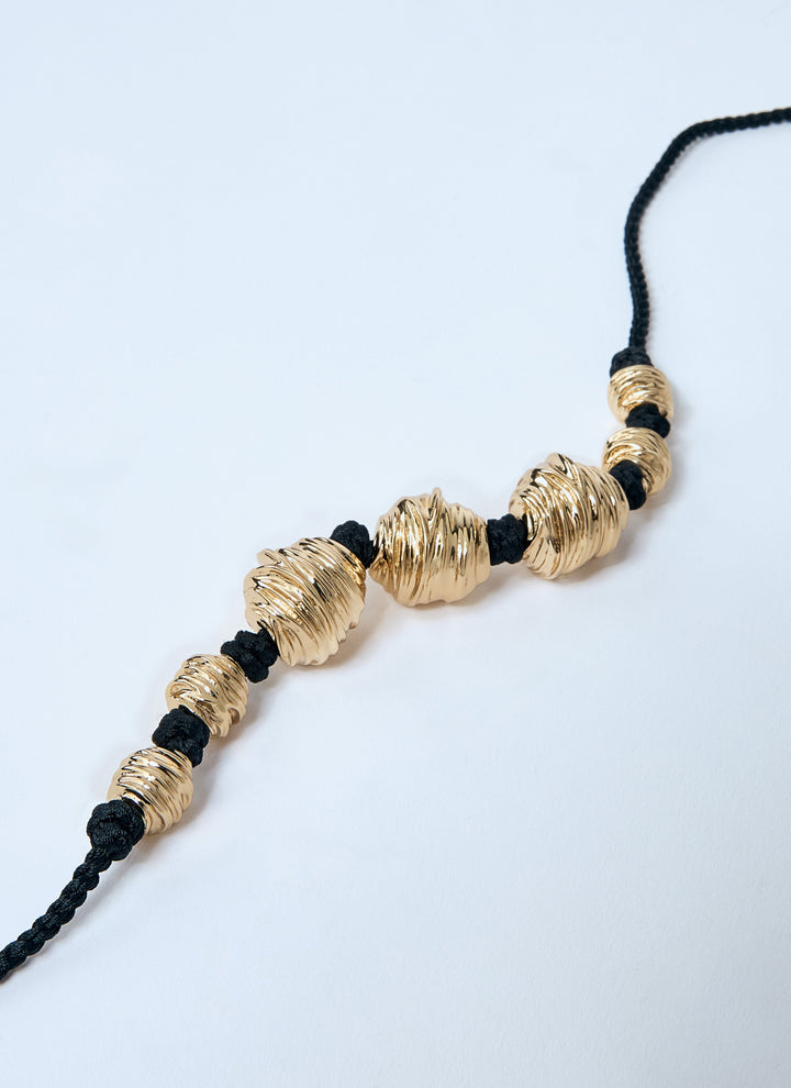 Saint Laurent Women Metal And Tassel Necklace