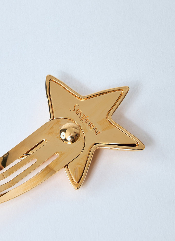 Saint Laurent Women Cassandre Hair Clips