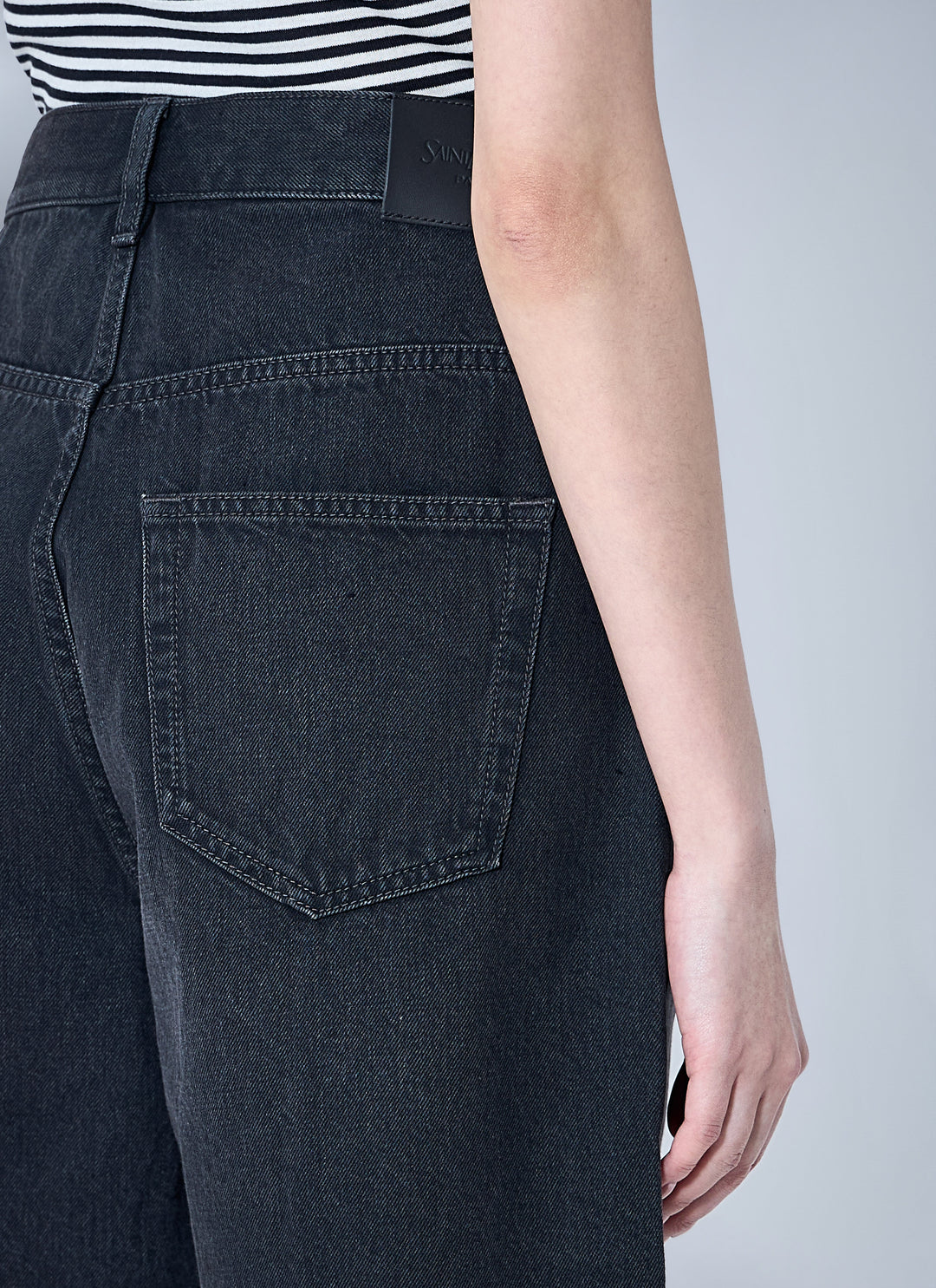 Saint Laurent Women Denim Shorts