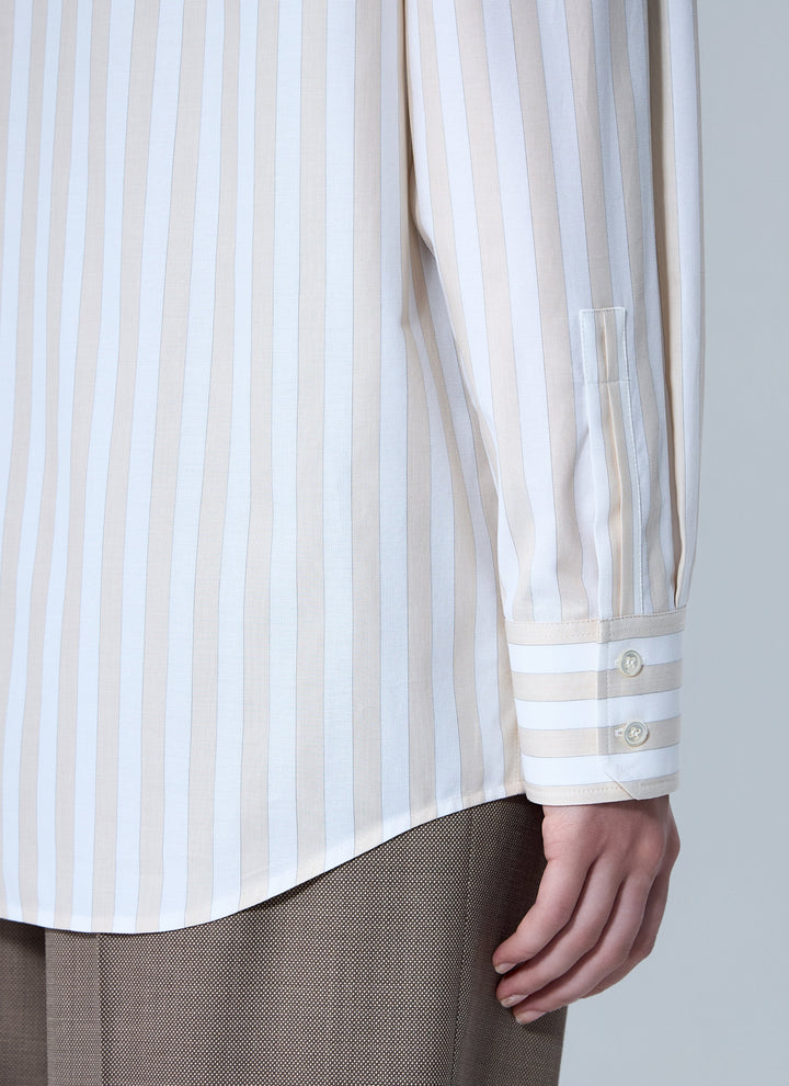 Saint Laurent Women Striped Button-Down Shirt