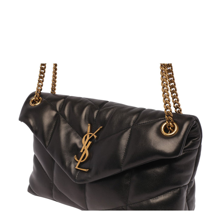 Saint Laurent Women Small Quilted Puffer Shoulder Bag