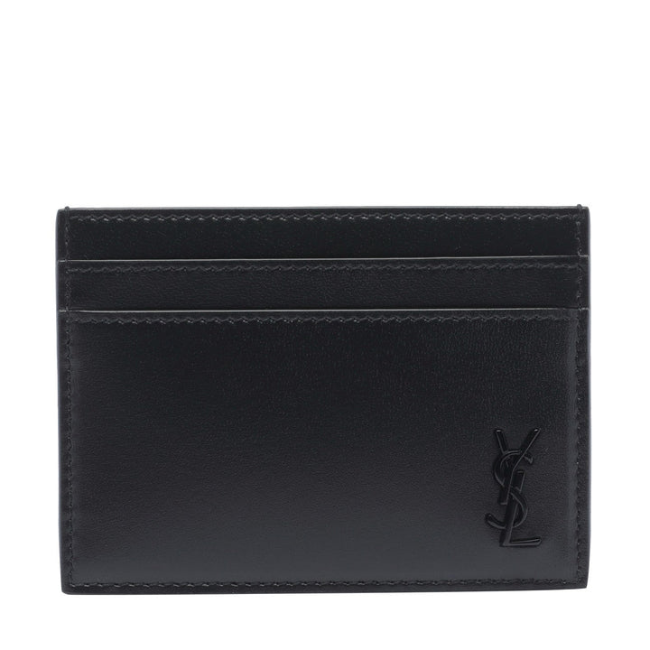 Saint Laurent Men Small Tiny Cassandre Cards Holder
