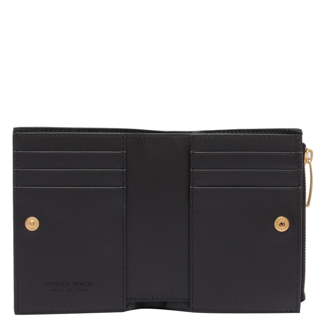 Bottega Veneta Women Small Zipped Bi-Fold Intrecciato Wallet