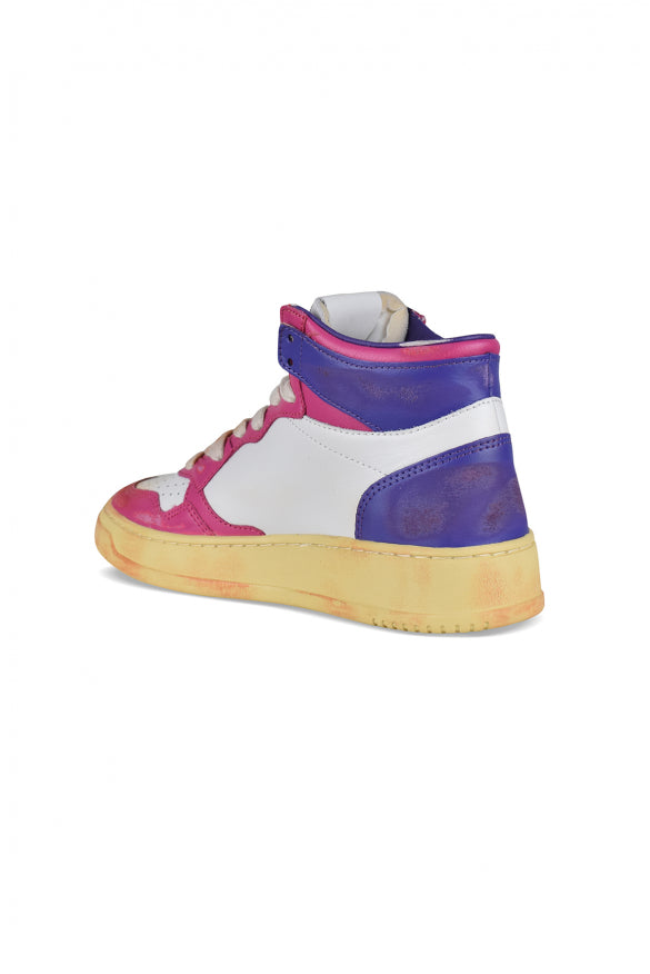 Autry Women Mid Super Vintage Sneakers