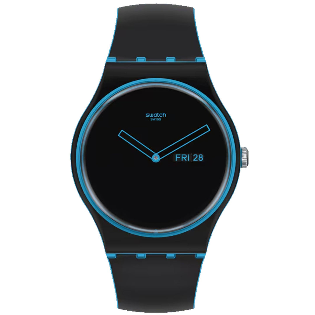 Swatch Men's Originals Monthly Drops Minimal Line Blue