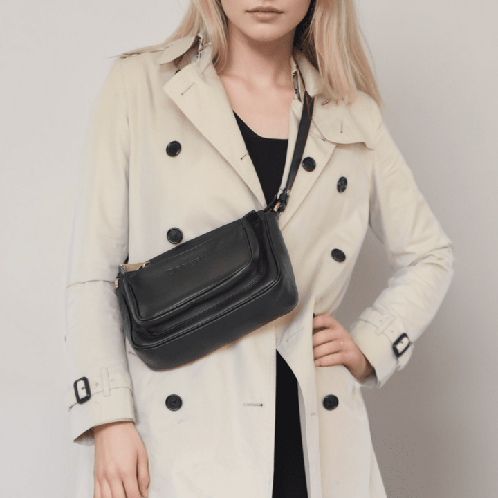 Sofy Bag - Italian Genuine Leather - Crossbody / Shoulder Bag - Made in Italy