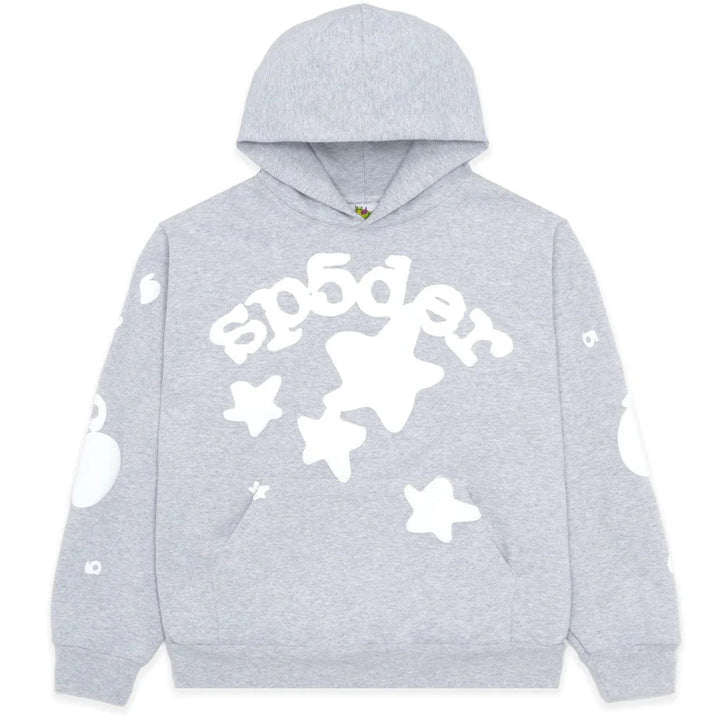 Sp5der Beluga Hoodie Heather Grey
