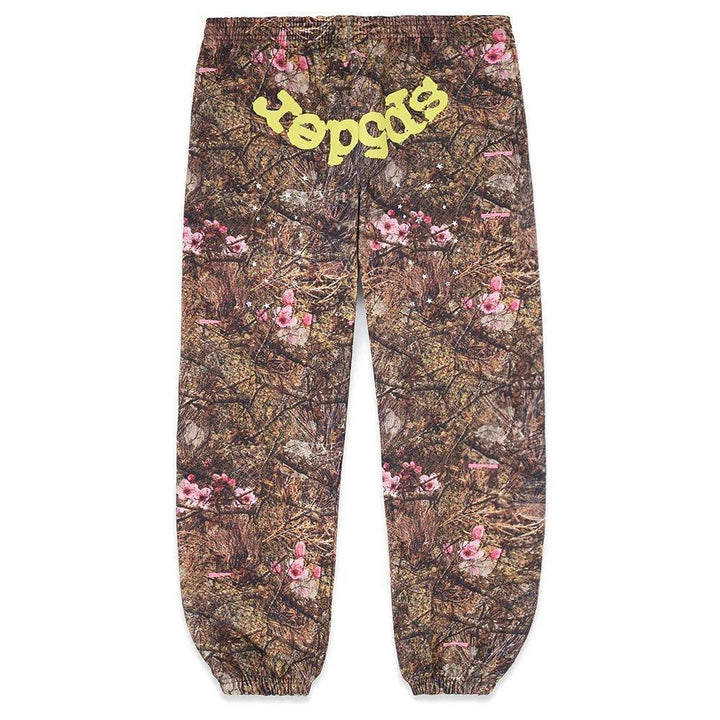 Sp5der Reäl Tree OG Web Sweatpants Camo