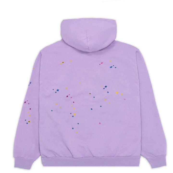 Sp5der Web Hoodie Acai Purple