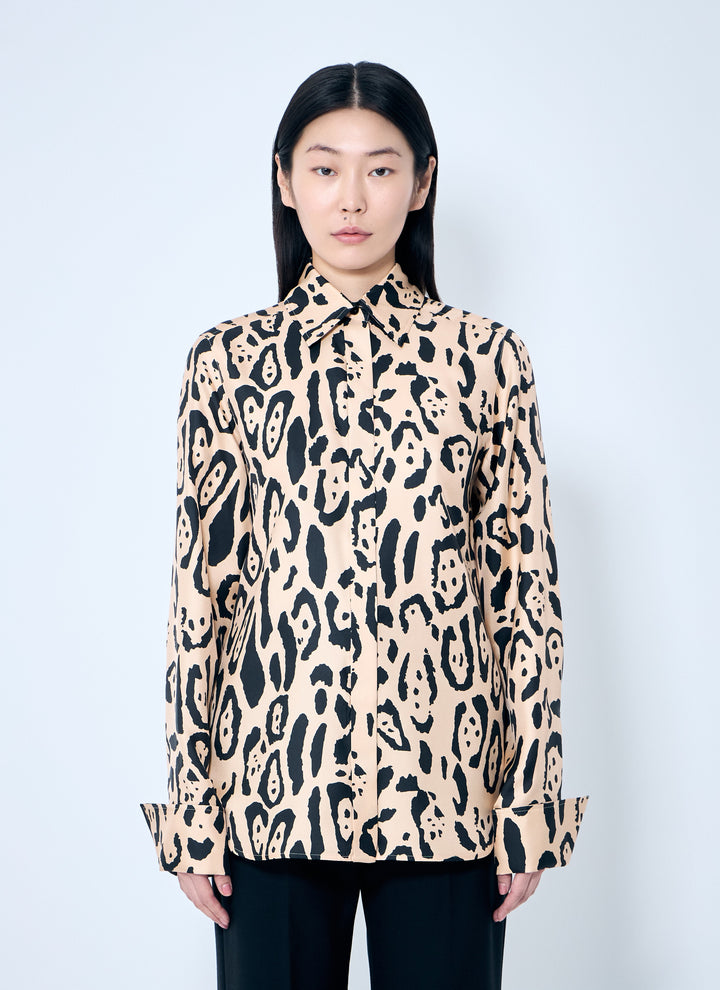 Sportmax Women Animal-Print Shirt