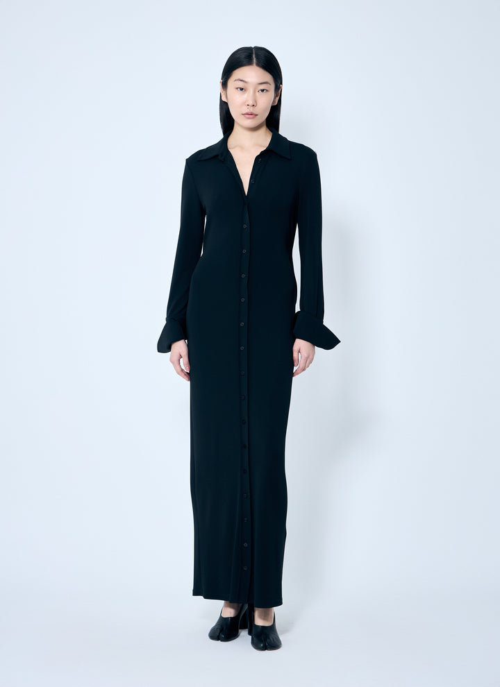 Sportmax Women Crepe Jersey Shirt Dress