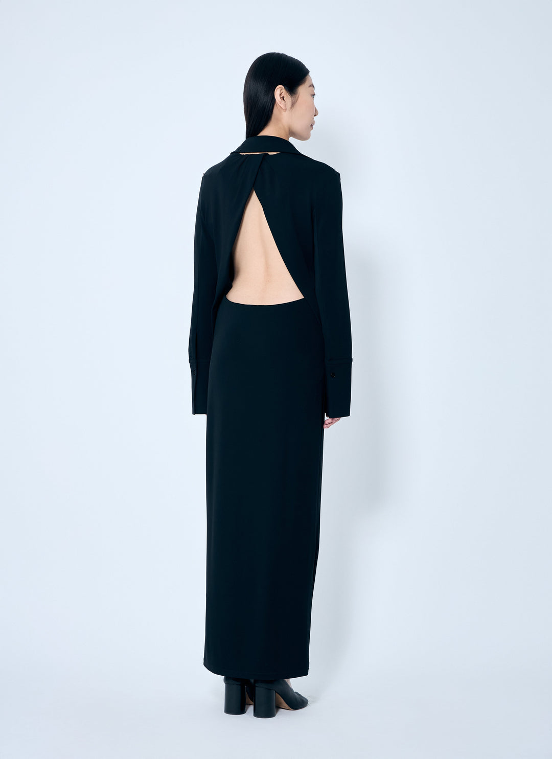 Sportmax Women Crepe Jersey Shirt Dress