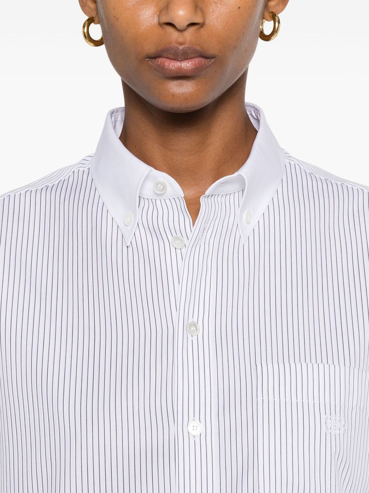 Celine Women Cotton Cropped Shirt