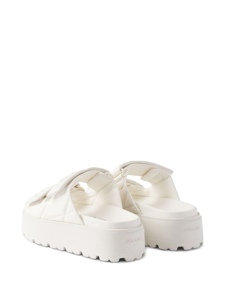Prada Women 45Mm Padded Leather Sandals