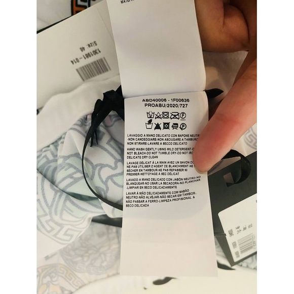 Versace Women White Printed Shorts