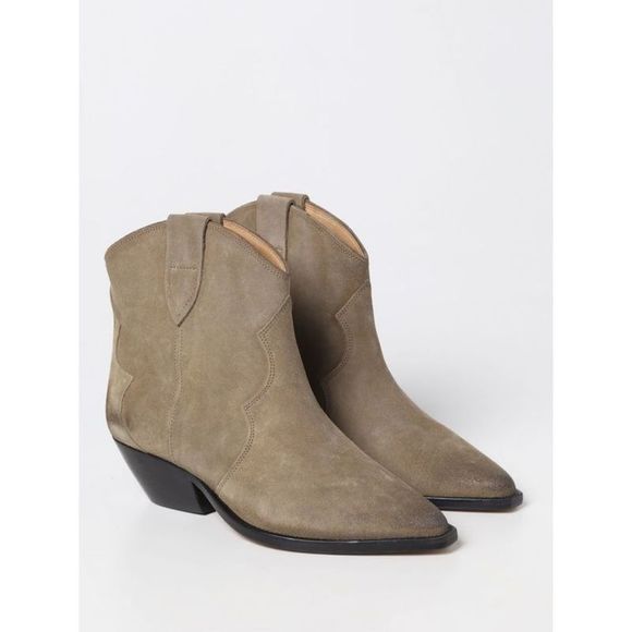 Isabel Marant Women Dewina Suede Cowboy Ankle Boots
