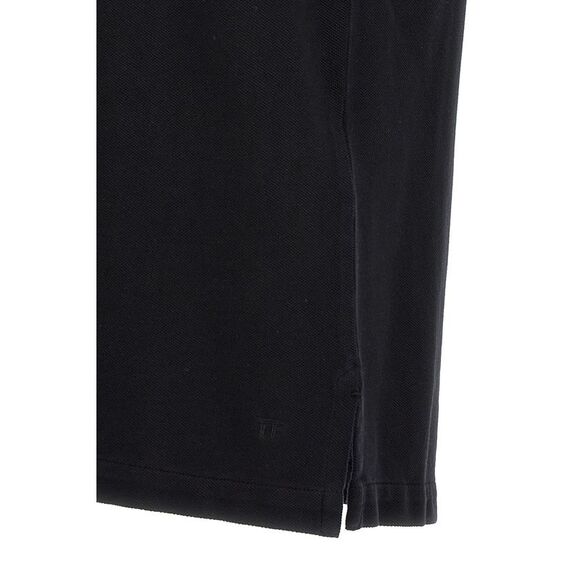 Tom Ford Men Logo Embroidery Polo Shirt