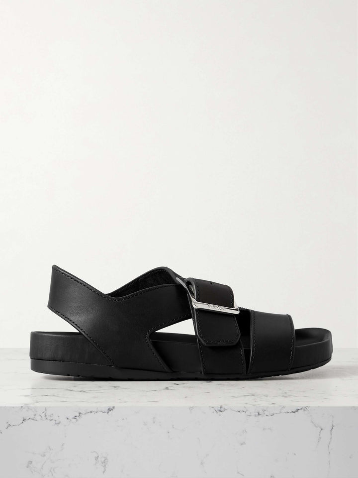 Loewe Women Ease Leather Sandals