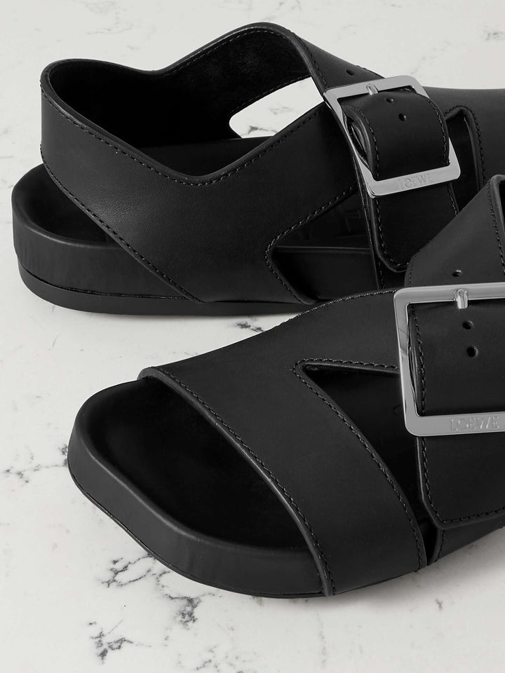 Loewe Women Ease Leather Sandals