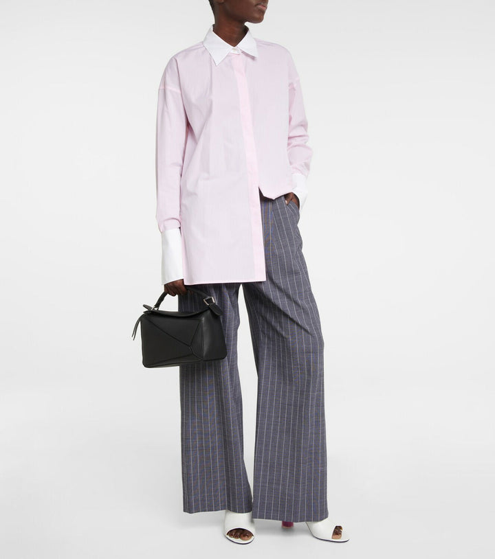 Loewe Women White Leather Nail Polish Mules