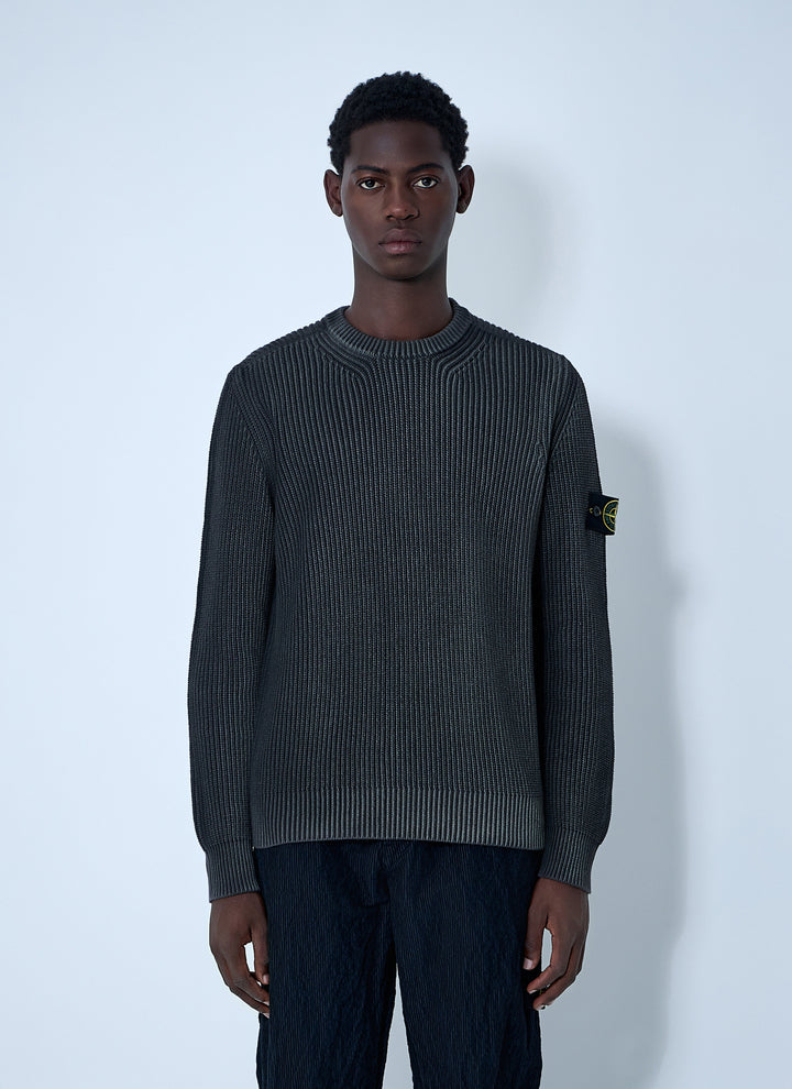 Stone Island Men Fisherman Rib Sweater