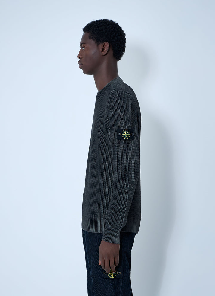 Stone Island Men Fisherman Rib Sweater