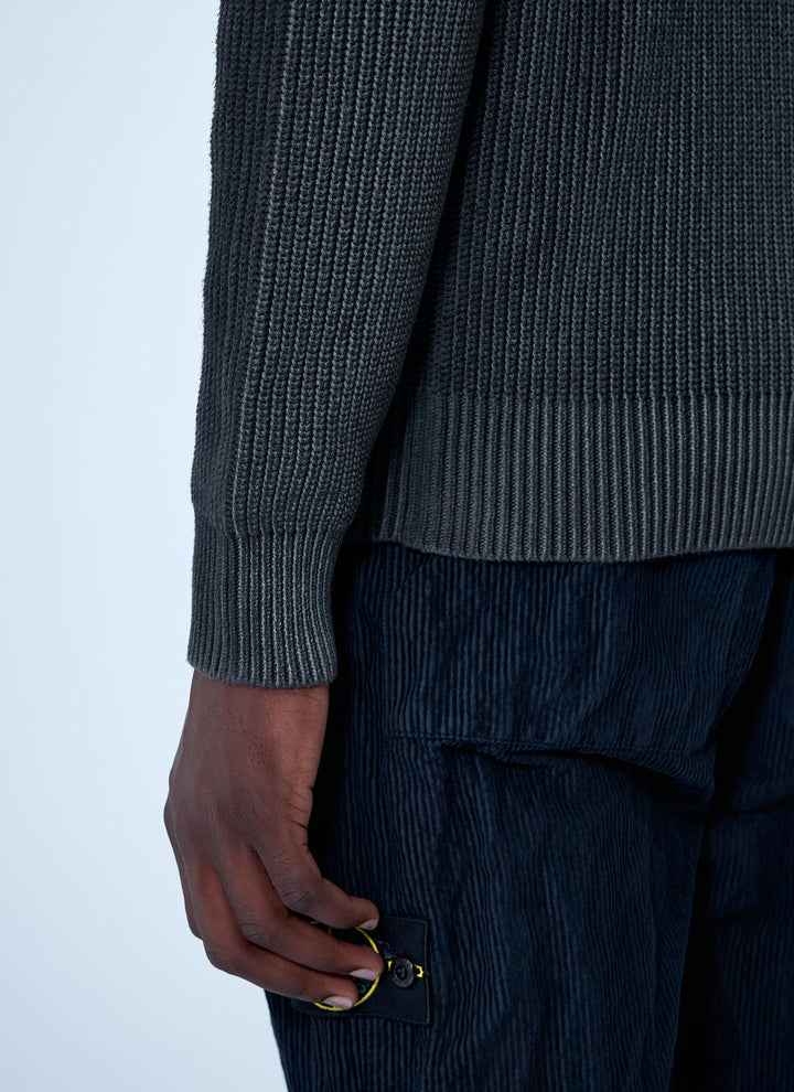 Stone Island Men Fisherman Rib Sweater