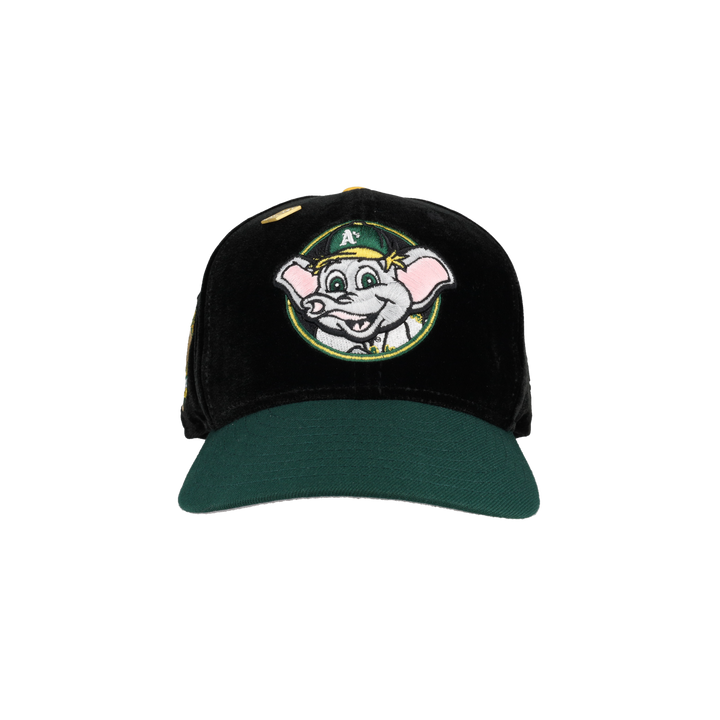 Oakland Athletics Velvet Stomper Mascot 50th Anniversary 59Fifty Fitted Hat