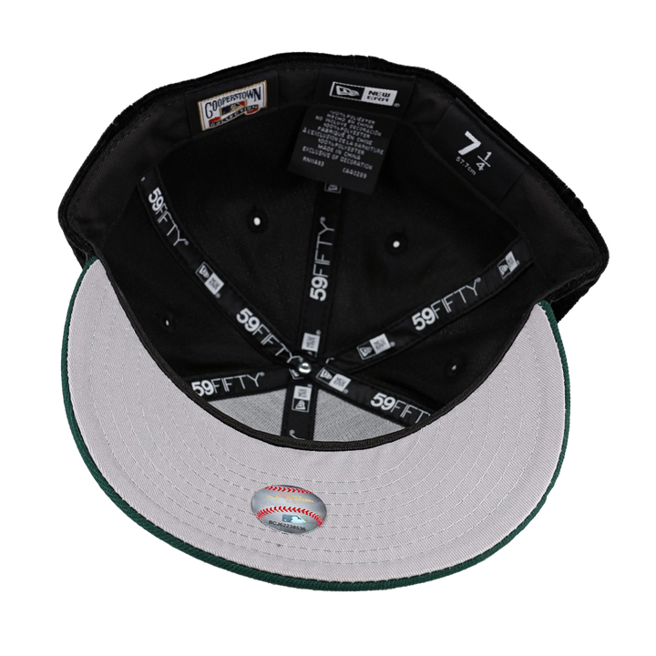 Oakland Athletics Velvet Stomper Mascot 50th Anniversary 59Fifty Fitted Hat