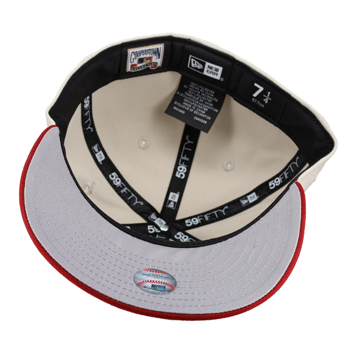 Oakland Athletics April 4th Collection 50th Anniversary Patch Fitted Hat