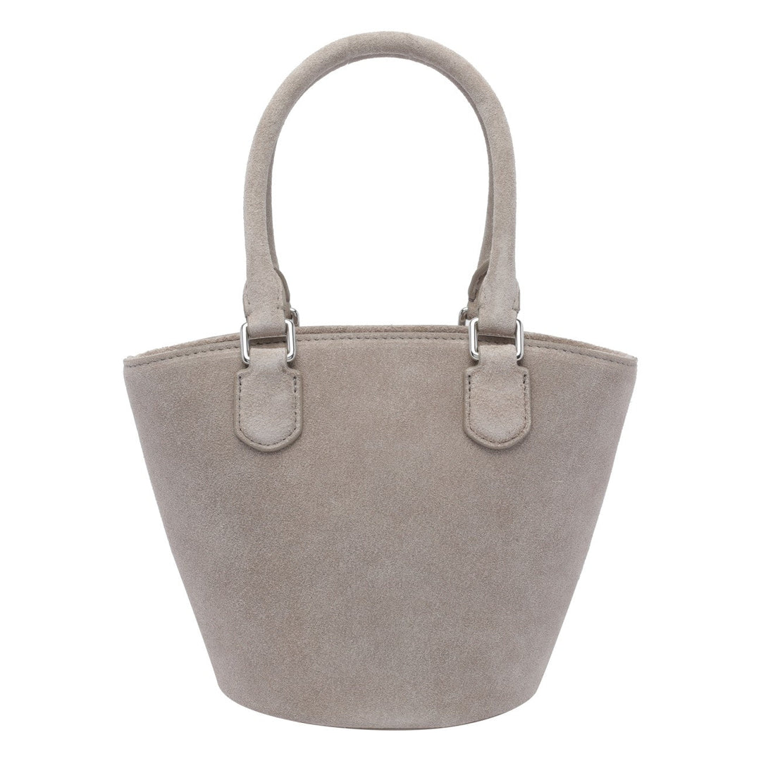 Self Portrait Women Suede Charm Tote Bag