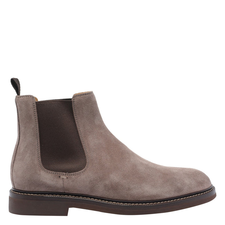 Brunello Cucinelli Men Suede Chelsea Boots