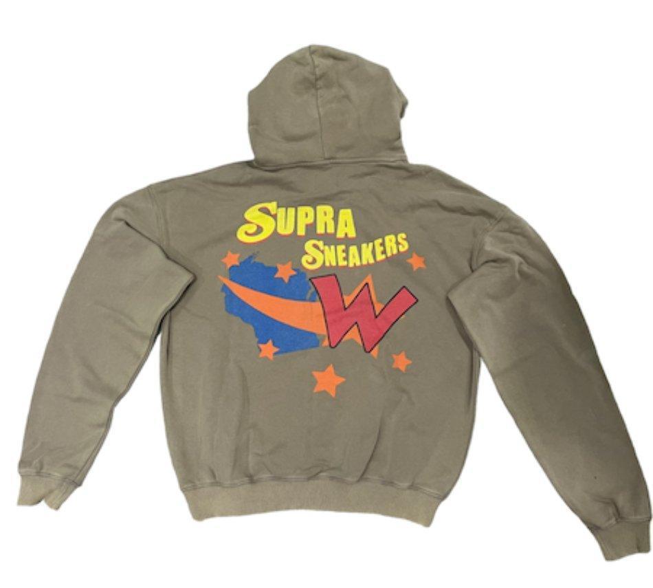 Supra Sneakers State Pride Hoodie Washed Tan