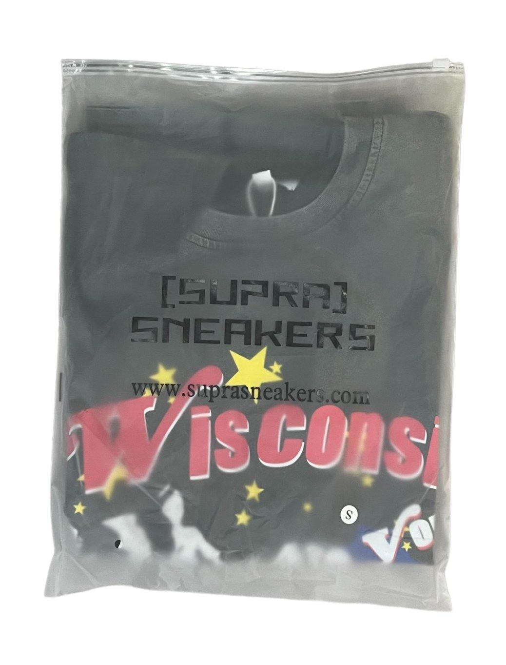 Supra Sneakers State Pride Tee Charcoal Grey